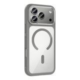 Apple iPhone 17 Pro Kılıf M-Safe Şarj Özellikli Metal Kamera Çerçeveli Zore Tiko Kapak