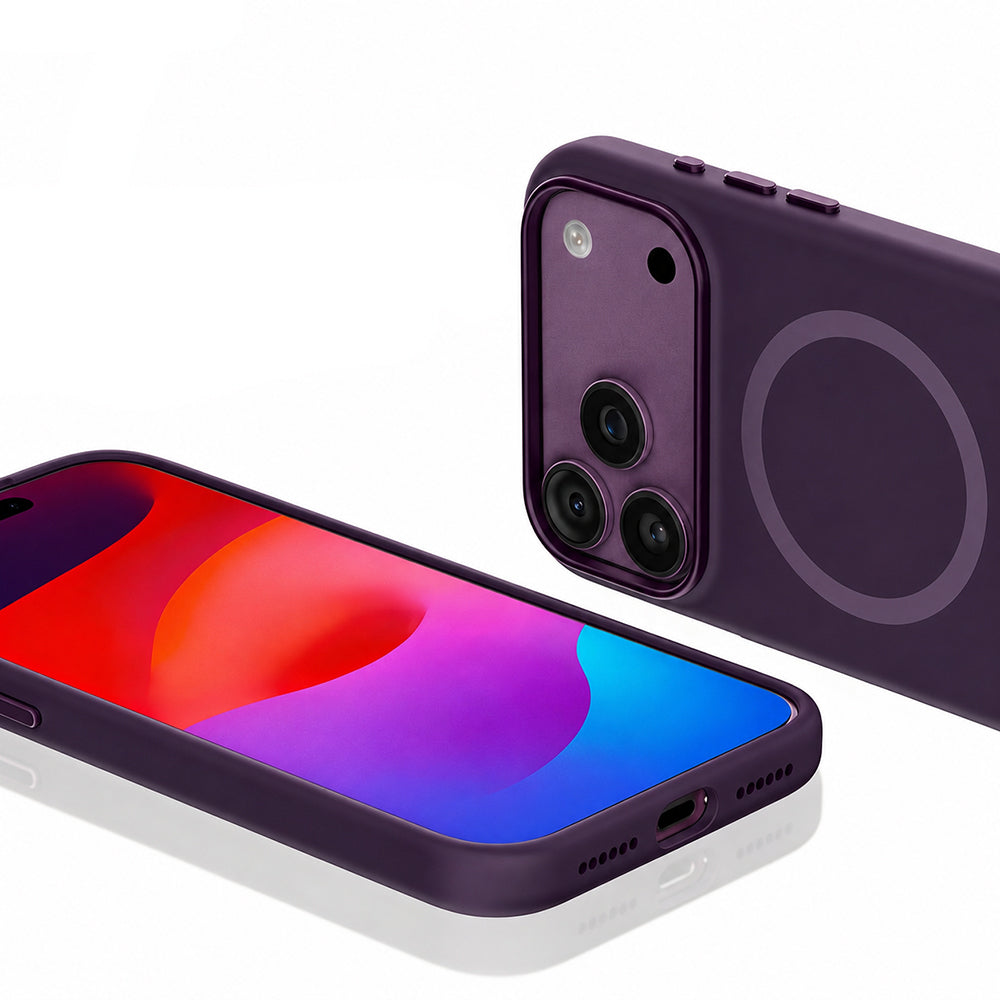 Apple iPhone 17 Pro Kılıf M-safe Şarj Özellikli Mutural Pure Serisi Kapak