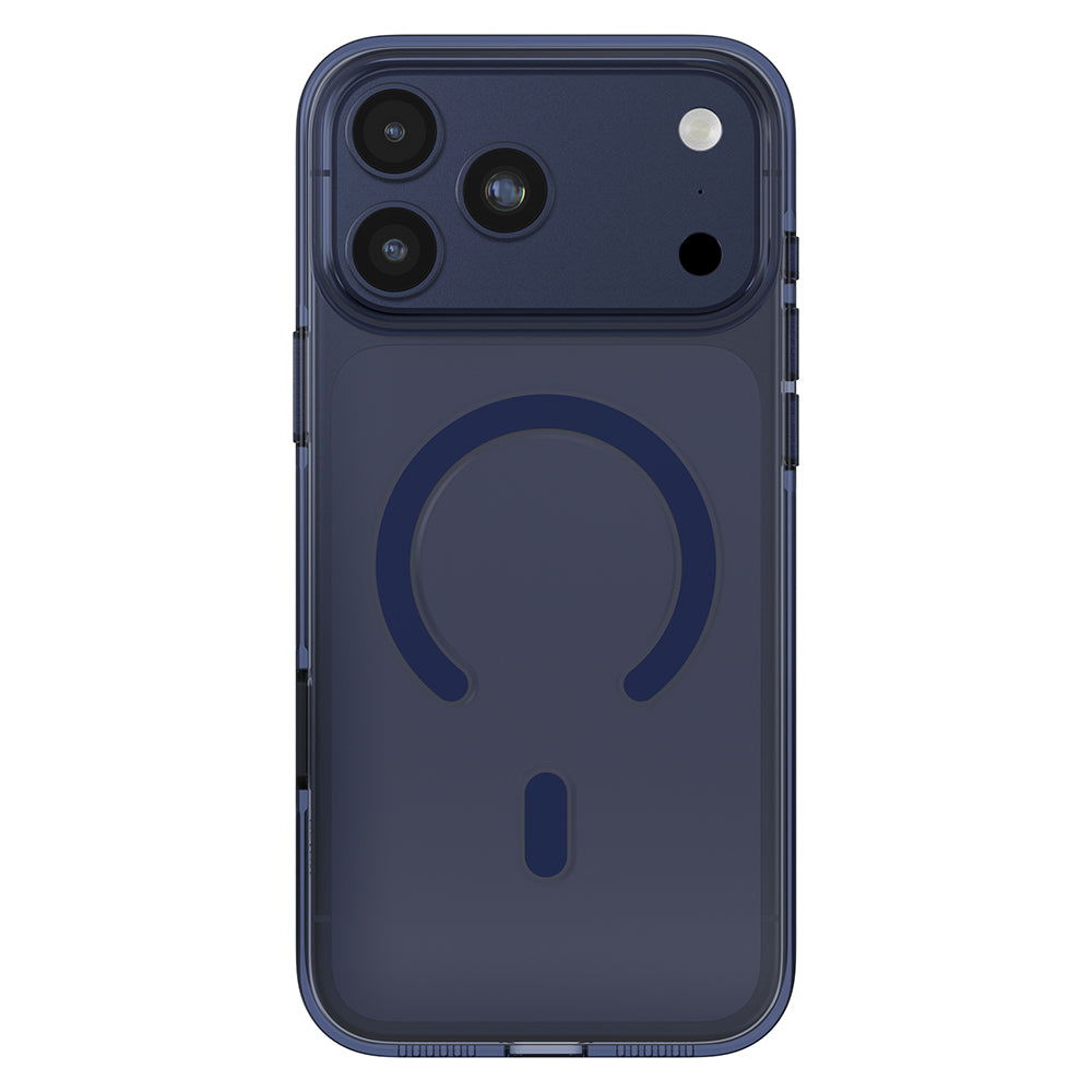 Apple iPhone 17 Pro Kılıf M-safe Şarj Özellikli O-Ring Şeffaf Kajsa Trans Shield Serisi Kapak