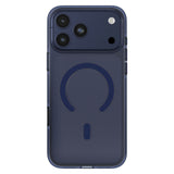 Apple iPhone 17 Pro Kılıf M-safe Şarj Özellikli O-Ring Şeffaf Kajsa Trans Shield Serisi Kapak