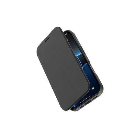 Apple iPhone 17 Pro Kılıf M-Safe Şarj Özellikli Raptic Air Folio Şeffaf Kartlıklı Kapaklı Kılıf