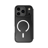 Apple iPhone 17 Pro Kılıf M-Safe Şarj Özellikli Raptic Air Folio Şeffaf Kartlıklı Kapaklı Kılıf