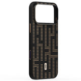 Apple iPhone 17 Pro Kılıf M-safe Şarj Özellikli Raptic Aramid Dual Grid Serisi Karbon Kapak