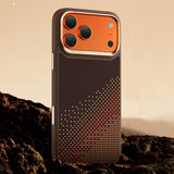 Apple iPhone 17 Pro Kılıf M-safe Şarj Özellikli Raptic Aramid Dual Serenity Serisi Karbon Kapak