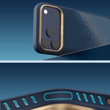 Apple iPhone 17 Pro Kılıf M-safe Şarj Özellikli Raptic Aramid Dual Serenity Serisi Karbon Kapak