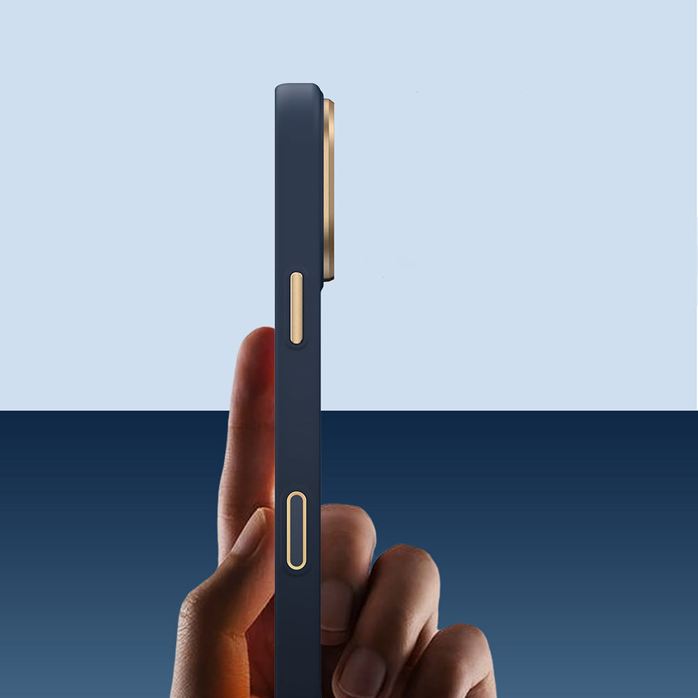 Apple iPhone 17 Pro Kılıf M-safe Şarj Özellikli Raptic Aramid Dual Serenity Serisi Karbon Kapak