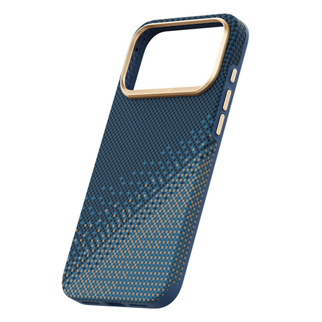 Apple iPhone 17 Pro Kılıf M-safe Şarj Özellikli Raptic Aramid Dual Ultra Serenity Serisi Karbon Kapak
