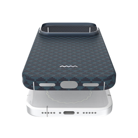 Apple iPhone 17 Pro Kılıf M-safe Şarj Özellikli Raptic Aramid Skin Origin Serisi Kapak