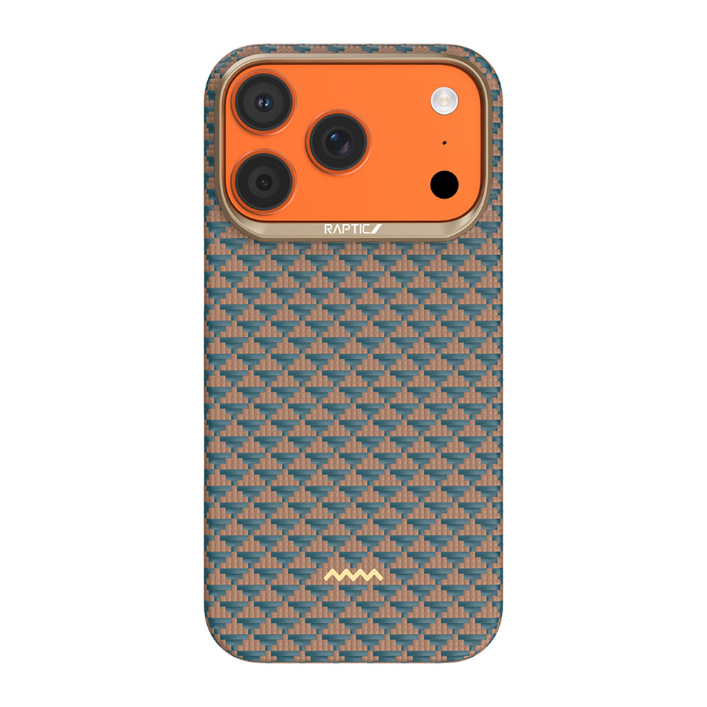 Apple iPhone 17 Pro Kılıf M-safe Şarj Özellikli Raptic Aramid Skin Origin Serisi Kapak