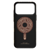 Apple iPhone 17 Pro Kılıf M-safe Şarj Özellikli Raptic Aramid Skin Scepter Serisi Karbon Kapak