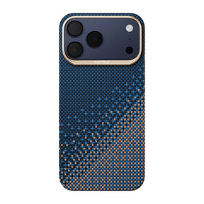 Apple iPhone 17 Pro Kılıf M-safe Şarj Özellikli Raptic Aramid Skin Serenity Serisi Karbon Kapak