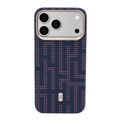 Apple iPhone 17 Pro Kılıf M-safe Şarj Özellikli Raptic Aramid Skin Serisi Karbon Kapak
