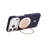Apple iPhone 17 Pro Kılıf M-safe Şarj Özellikli Raptic Aramid Skin Serisi Karbon Kapak