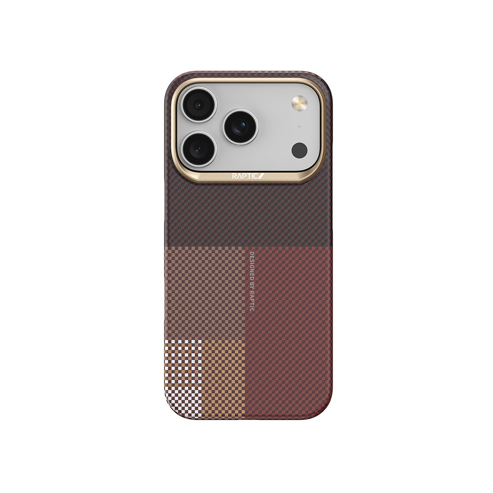 Apple iPhone 17 Pro Kılıf M-safe Şarj Özellikli Raptic Aramid Skin Transform Serisi Kapak