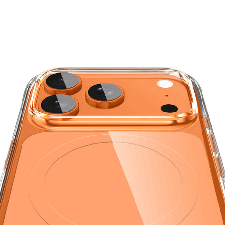 Apple iPhone 17 Pro Kılıf M-safe Şarj Özellikli Şeffaf Tasarımlı Wlons Apel Kapak