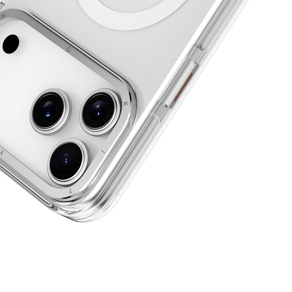 Apple iPhone 17 Pro Kılıf M-safe Şarj Özellikli Şeffaf Youngkit Crystal Shield Serisi Kapak