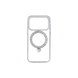 Apple iPhone 17 Pro Kılıf M-safe Şarj Özellikli Simli Standlı Pynana Dancing Circle Trendy Serisi Kapak