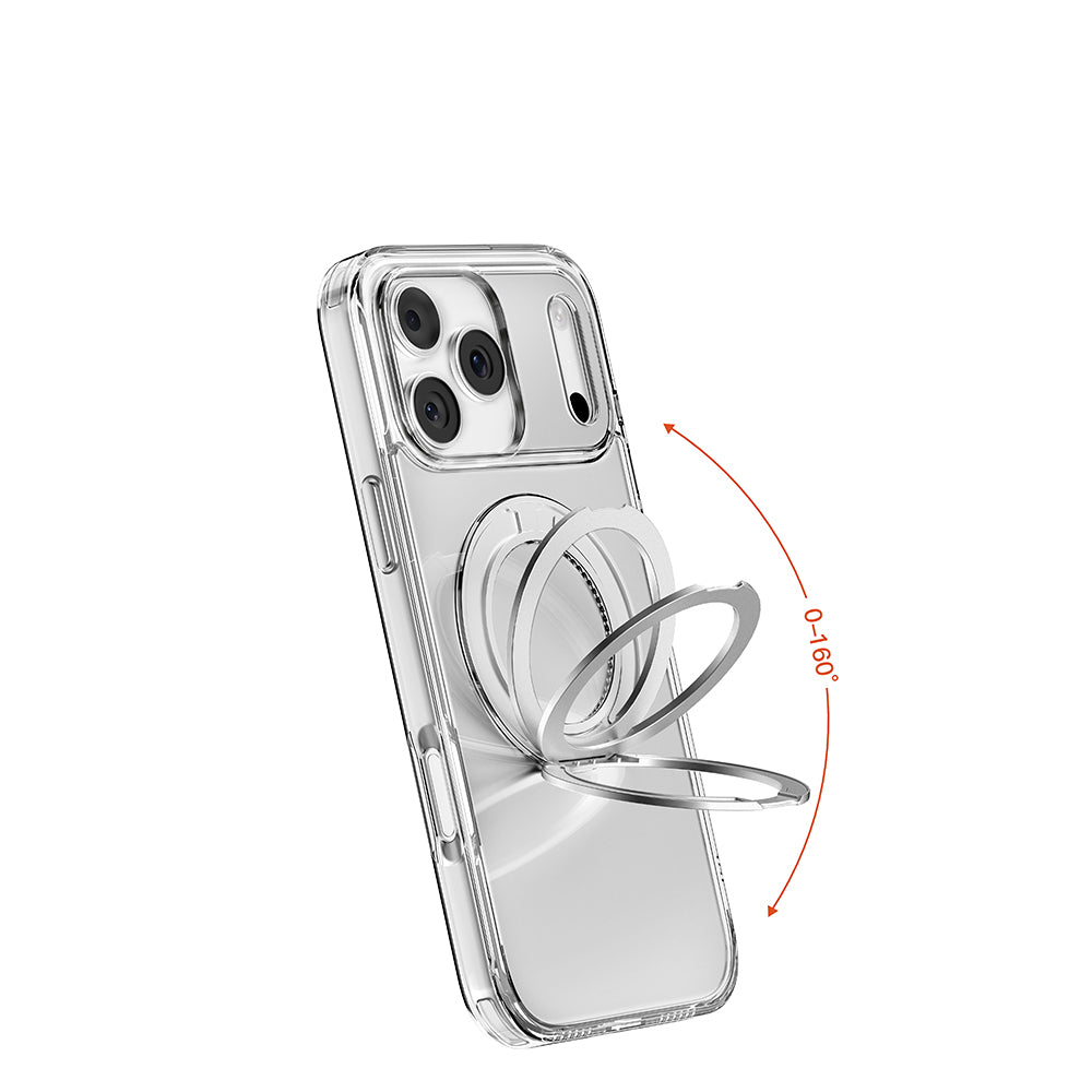 Apple iPhone 17 Pro Kılıf M-safe Şarj Özellikli Standlı Airbag Tasarımlı Mutural Fresh Serisi Kapak