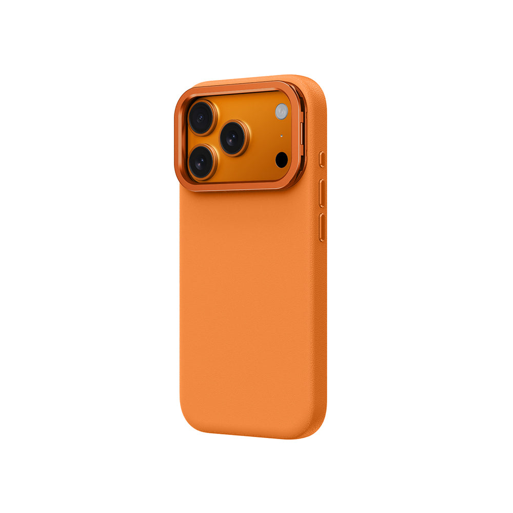 Apple iPhone 17 Pro Kılıf M-safe Şarj Özellikli Standlı Amazingthing Glamour Mag Serisi PU Kapak