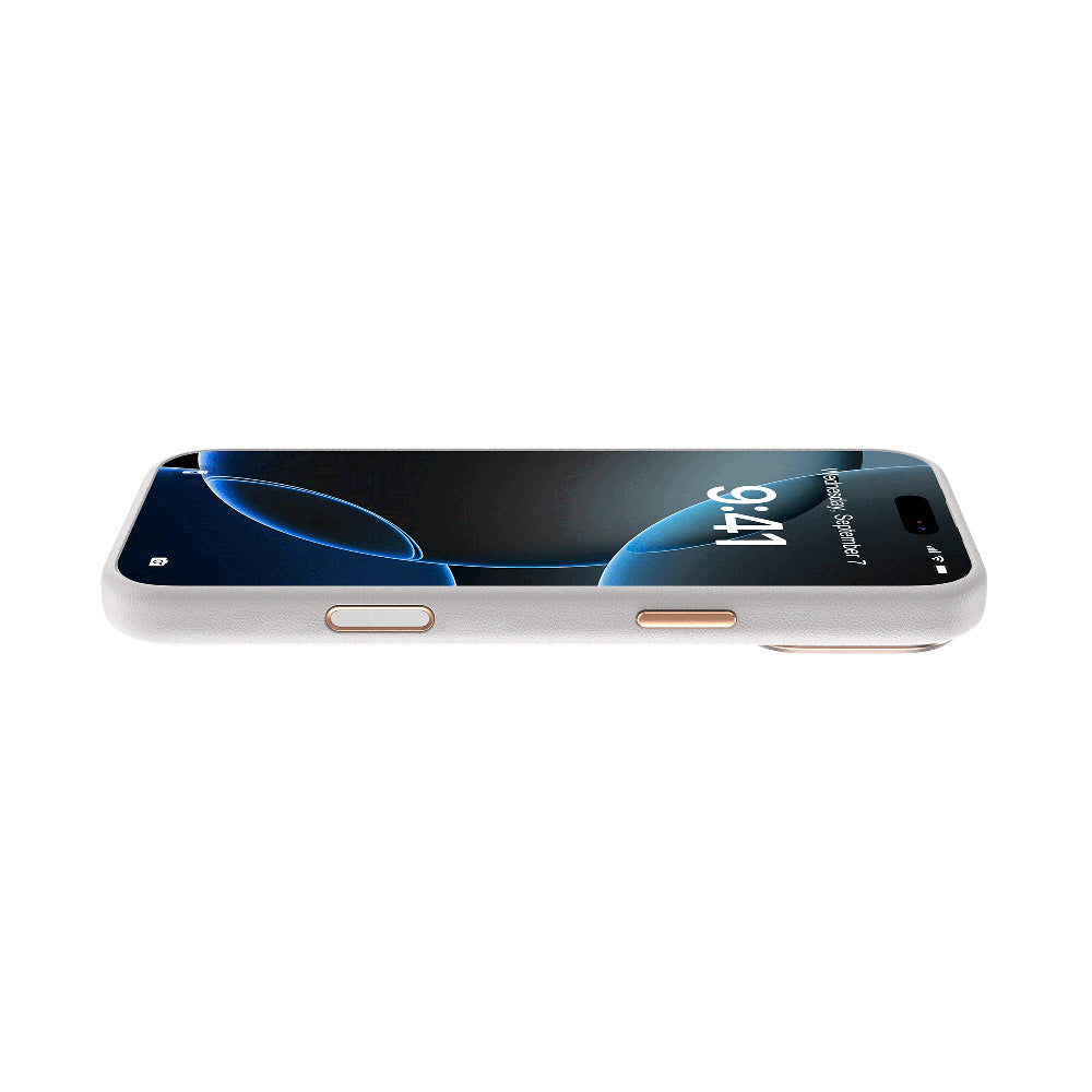Apple iPhone 17 Pro Kılıf M-Safe Şarj Özellikli Standlı Udemos İndependence Serisi Kapak