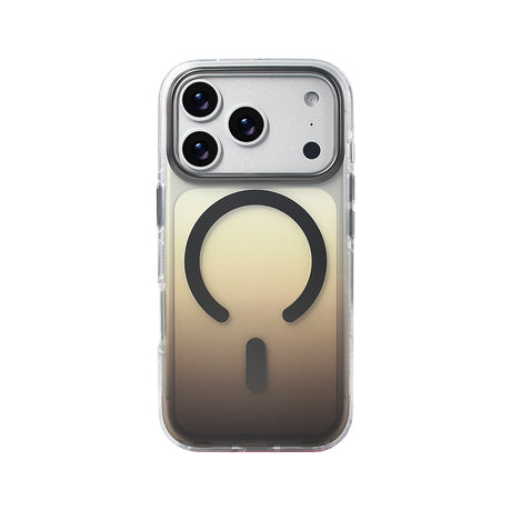 Apple iPhone 17 Pro Kılıf M-safe Şarj Özellikli Transparan Renk Geçişli Zore Toros Kapak
