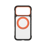 Apple iPhone 17 Pro Kılıf M-safe Şarj Özellikli Wiwu AA-203 AeroArmor Ultra Serisi Airbag Tasarımlı Standlı Kapak