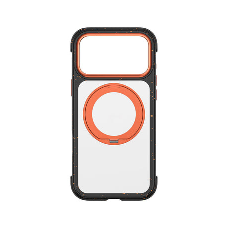 Apple iPhone 17 Pro Kılıf M-safe Şarj Özellikli Wiwu AA-203 AeroArmor Ultra Serisi Airbag Tasarımlı Standlı Kapak