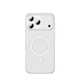 Apple iPhone 17 Pro Kılıf M-safe Şarj Özellikli Wiwu YXK-207 Invisible Pro Sert PC Kapak