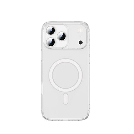 Apple iPhone 17 Pro Kılıf M-safe Şarj Özellikli Wiwu YXK-207 Invisible Pro Sert PC Kapak