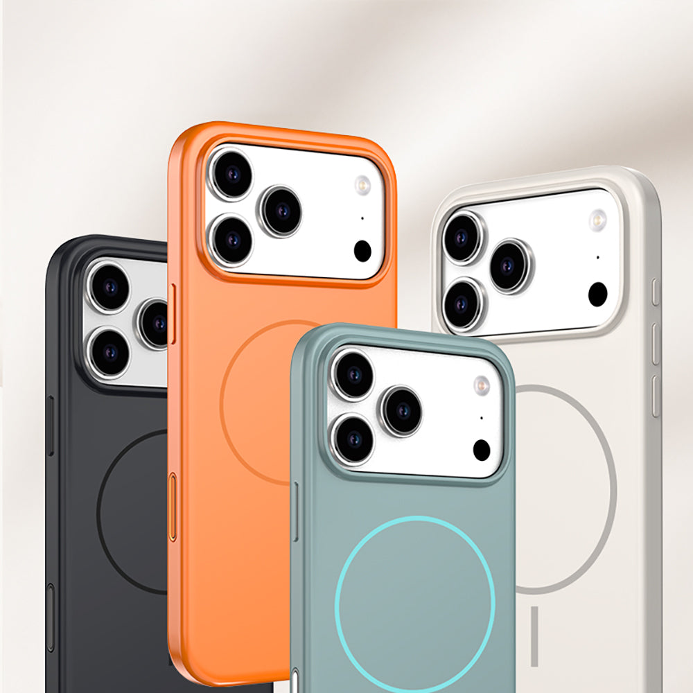 Apple iPhone 17 Pro Kılıf M-safe Şarj Özellikli Wlons Liza Kapak