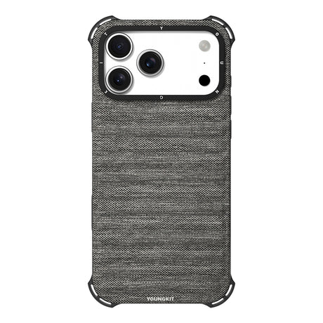 Apple iPhone 17 Pro Kılıf M-safe Şarj Özellikli Youngkit Canvas Serisi Kapak