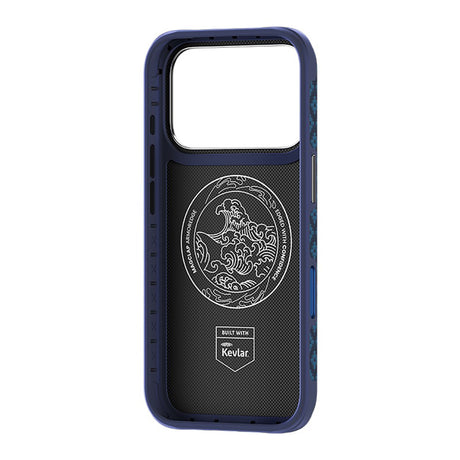 Apple iPhone 17 Pro Kılıf M-Safe Şarj Özellikli Yükseltilmiş Kamera Çerçeveli Benks ArmorGrid ArmorEdge X9 Serisi Kevlar Karbon Kapak