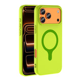 Apple iPhone 17 Pro Kılıf M-Safe Şarj Özellikli Zore Aris Silikon Kapak
