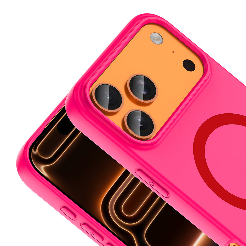 Apple iPhone 17 Pro Kılıf M-Safe Şarj Özellikli Zore Aris Silikon Kapak