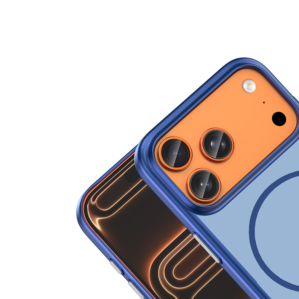 Apple iPhone 17 Pro Kılıf M-Safe Şarj Özellikli Zore Lora PC Kapak