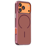 Apple iPhone 17 Pro Kılıf M-Safe Şarj Özellikli Zore Lora PC Kapak