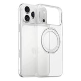 Apple iPhone 17 Pro Kılıf M-Safe Şarj Özellikli Zore Luzer 360 Standlı Kapak