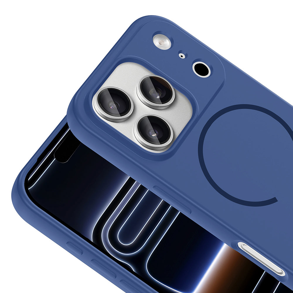 Apple iPhone 17 Pro Kılıf M-safe Şarj Özellikli Zore Meta Kapak