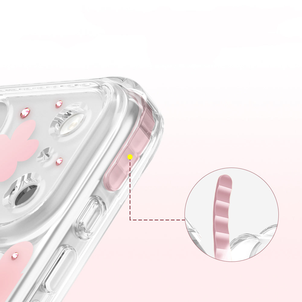 Apple iPhone 17 Pro Kılıf M-Safe Şarj Özellikli Zore Paris Elvo Sert PC Kapak