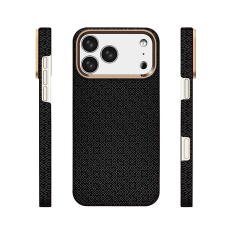 Apple iPhone 17 Pro Kılıf M-Safe Şarj Özellikli Zore Paris Vax Sert PC Kapak