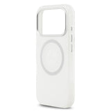 Apple iPhone 17 Pro Kılıf Mercedes Benz Orjinal Lisanslı M-safe Şarj Özellikli Buzlu PC Nostaljik Yıldız Dizayn Kapak