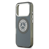 Apple iPhone 17 Pro Kılıf Mercedes Benz Orjinal Lisanslı M-safe Şarj Özellikli Çift Katmanlı PC Nostaljik Yıldız Dizayn Kapak