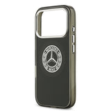 Apple iPhone 17 Pro Kılıf Mercedes Benz Orjinal Lisanslı M-safe Şarj Özellikli Çift Katmanlı PC Nostaljik Yıldız Dizayn Kapak