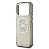 Apple iPhone 17 Pro Kılıf Mercedes Benz Orjinal Lisanslı M-safe Şarj Özellikli Çift Katmanlı PC Nostaljik Yıldız Dizayn Kapak