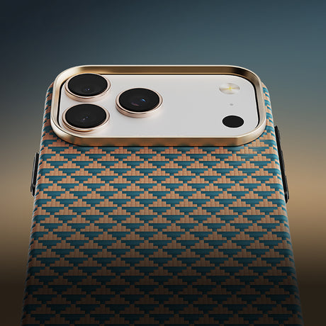 Apple iPhone 17 Pro Kılıf Raptic 2in1 Bundle Kit Aramid Skin Destiny Serisi Stand ve Karbon Kapak