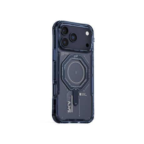 Apple iPhone 17 Pro Kılıf SkinArma M-safe Şarj Özellikli Airbag Tasarımlı Magma Kapak