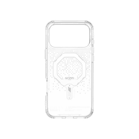 Apple iPhone 17 Pro Kılıf Skinarma M-Safe Şarj Özellikli IML Baskılı Holografik MYST Kapak
