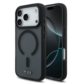 Apple iPhone 17 Pro Kılıf TUMI Orjinal Lisanslı M-safe Şarj Özellikli Buzlu Transparan Kapak