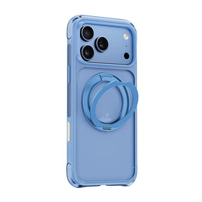 Apple iPhone 17 Pro Kılıf Wiwu AG-203 AeroGuard Ultra Serisi M-safe Şarj Özellikli Airbag Tasarımlı Standlı Kapak