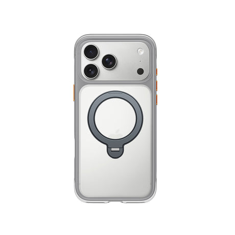Apple iPhone 17 Pro Kılıf Wiwu AS-203 AeroShield Ultra Serisi M-safe Şarj Özellikli Airbag Tasarımlı Standlı Kapak